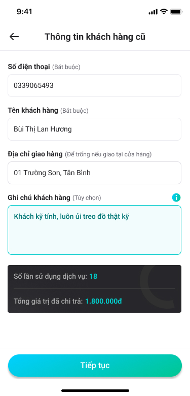 TinyClean app screenshot